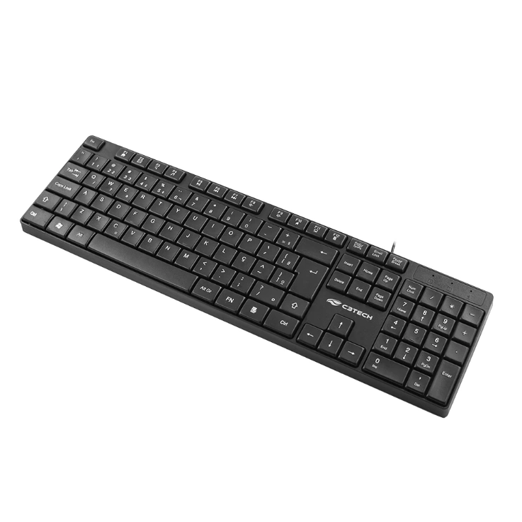 Teclado Office C3tech Mult Kb-m11bk Preto - Cod: 1023